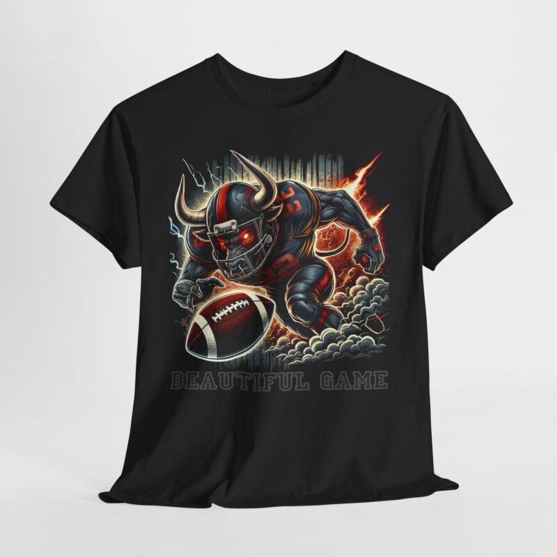 Infernal Football Beast T-Shirt – Power, Speed & Dominance