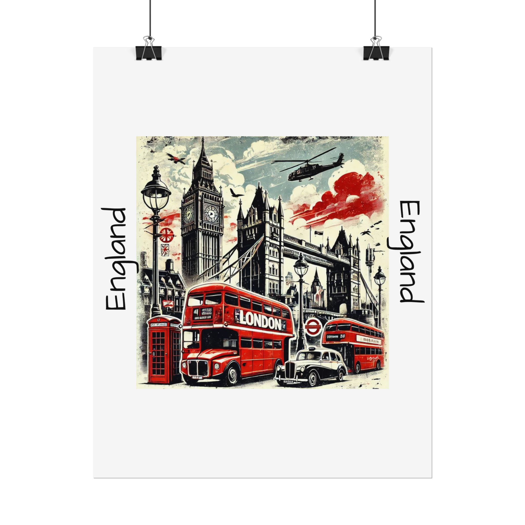 London Cityscape Art Print – Available in Fine Art, Semi-Gloss, and Matte Finishes - Image 10