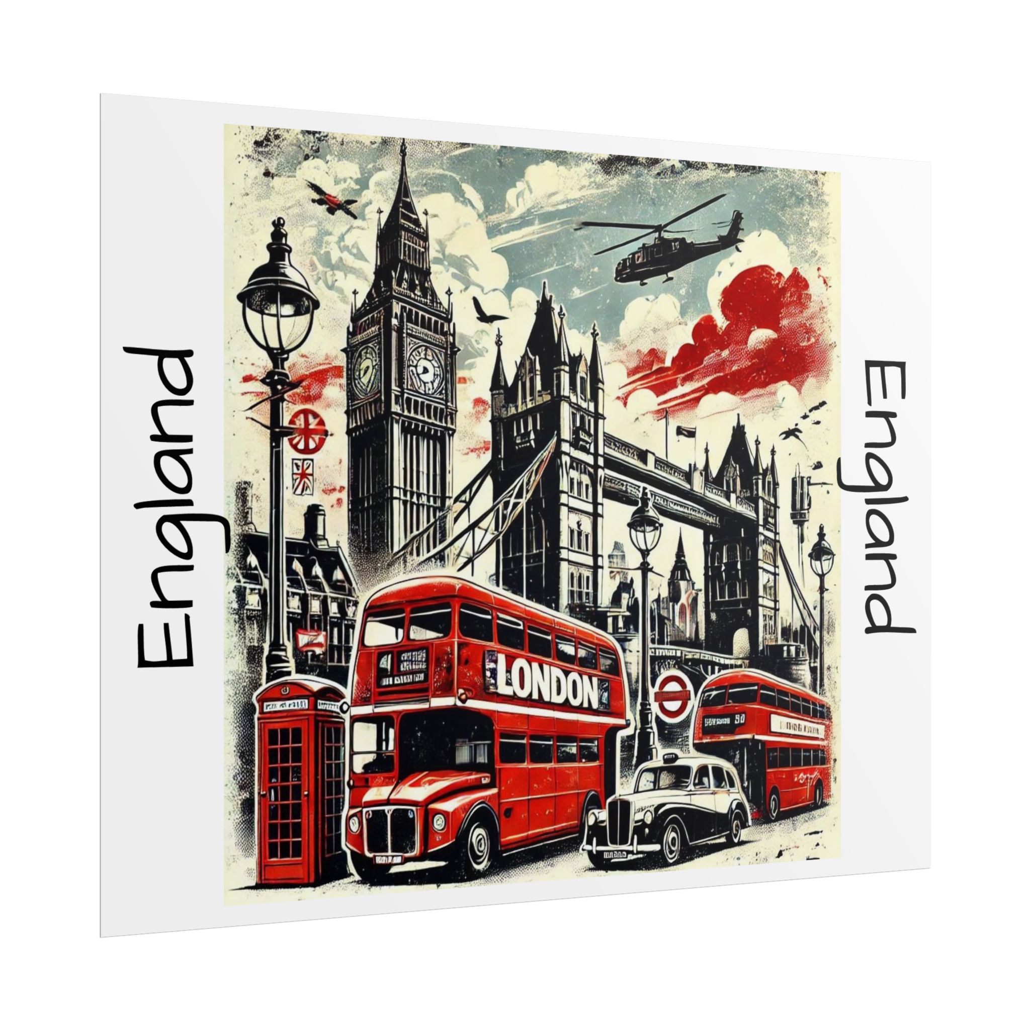 London Cityscape Art Print – Available in Fine Art, Semi-Gloss, and Matte Finishes - Image 15
