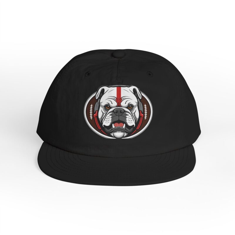 American Football Bulldog Snapback Cap
