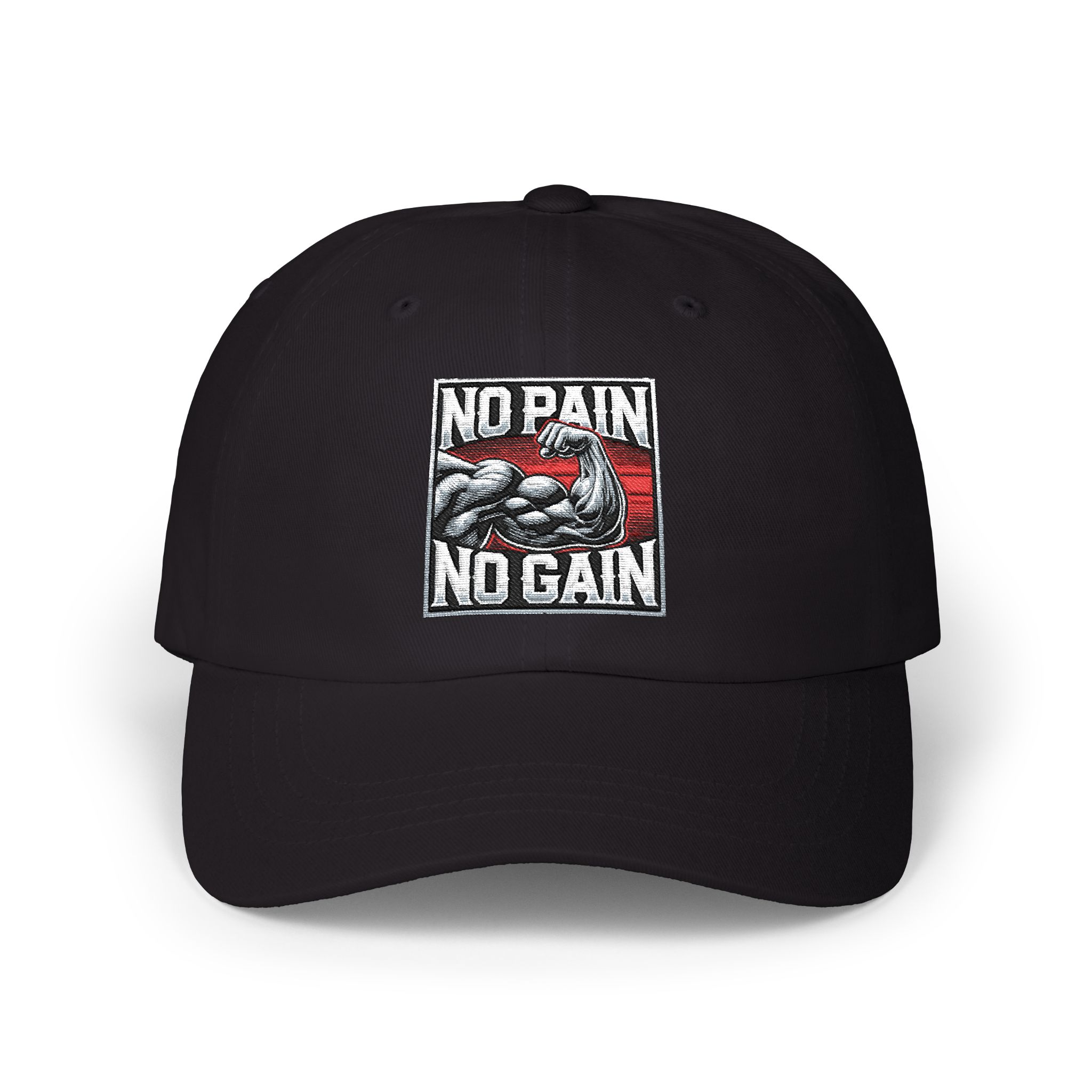 No Pain No Gain Classic Dad Cap | MaxwellBiz