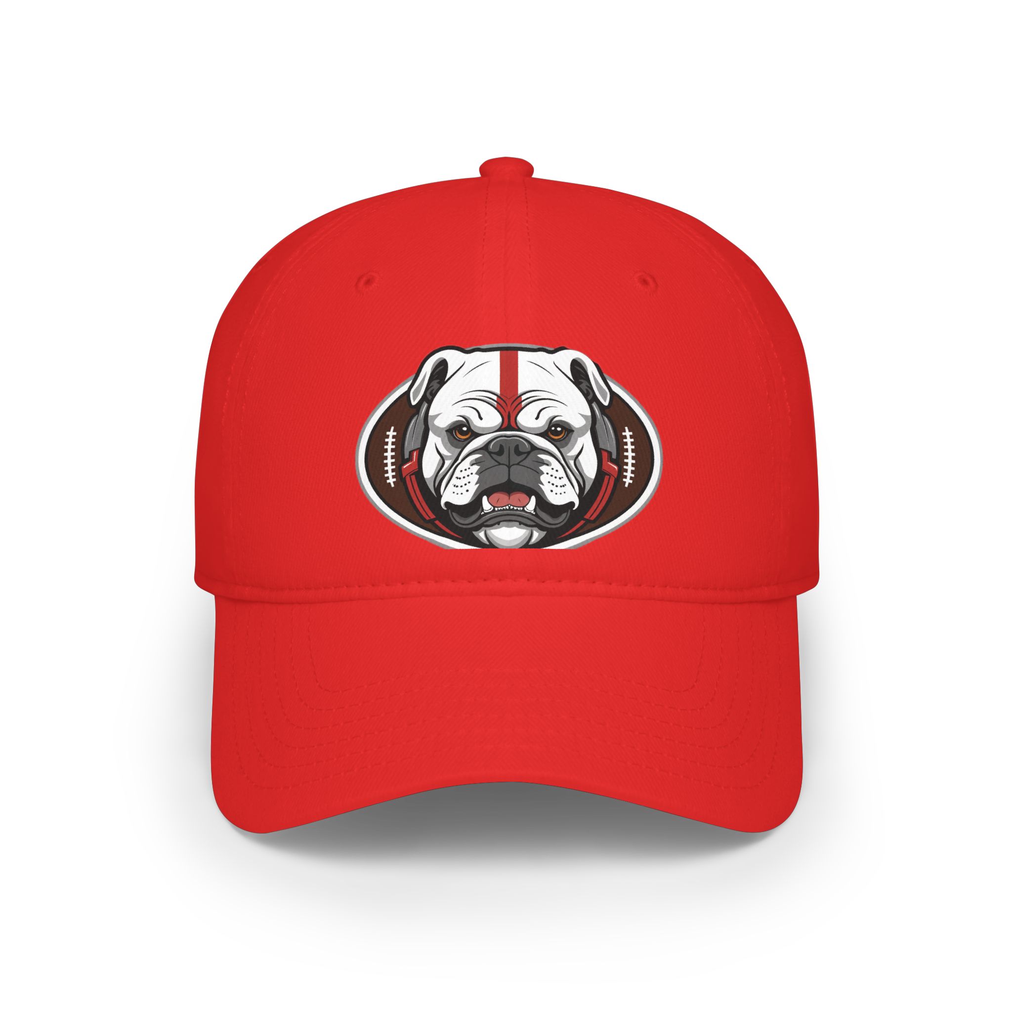 Custom Bulldog Low-Profile Baseball Cap – Stylish and Durable Design - Image 5