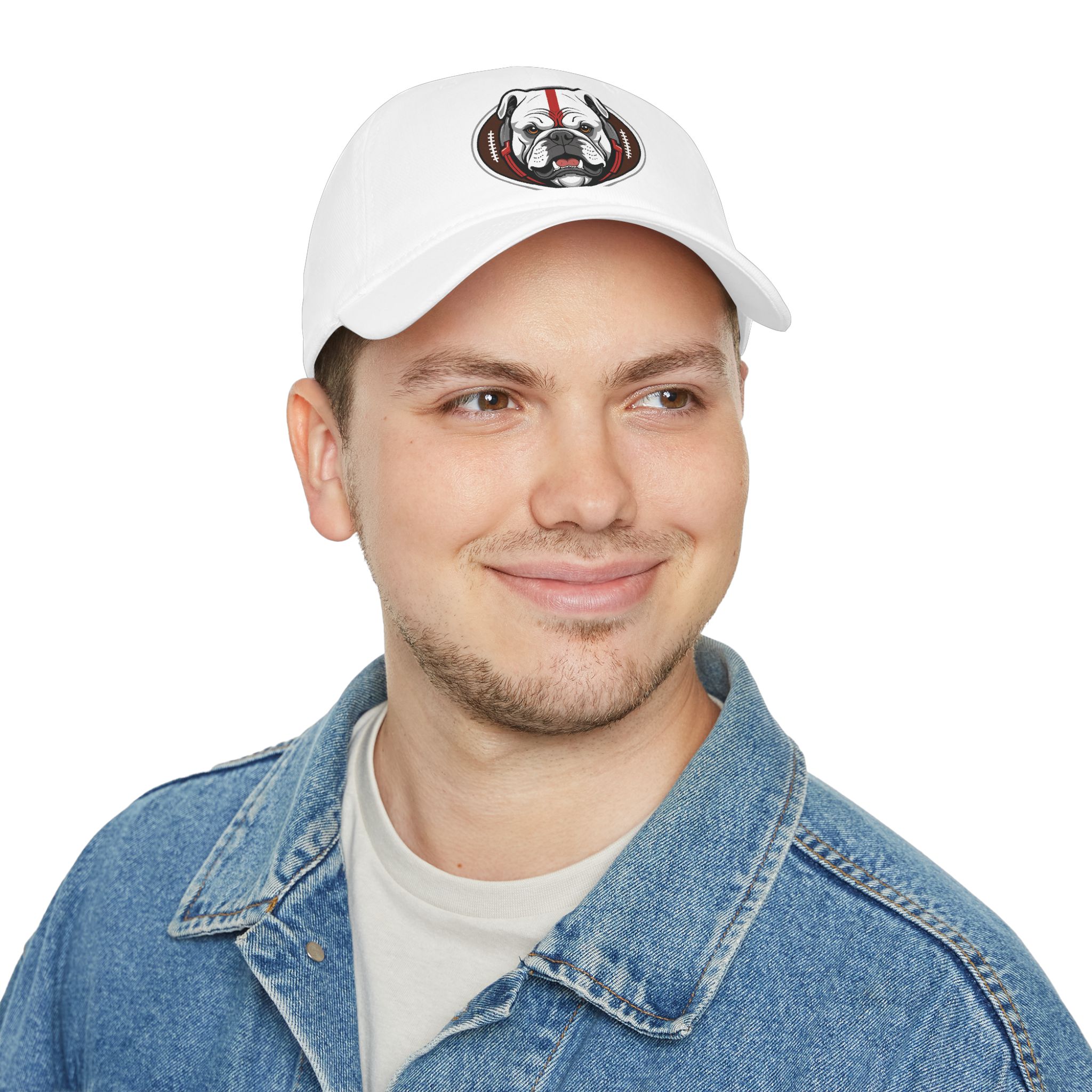 Custom Bulldog Low-Profile Baseball Cap – Stylish and Durable Design - Image 16
