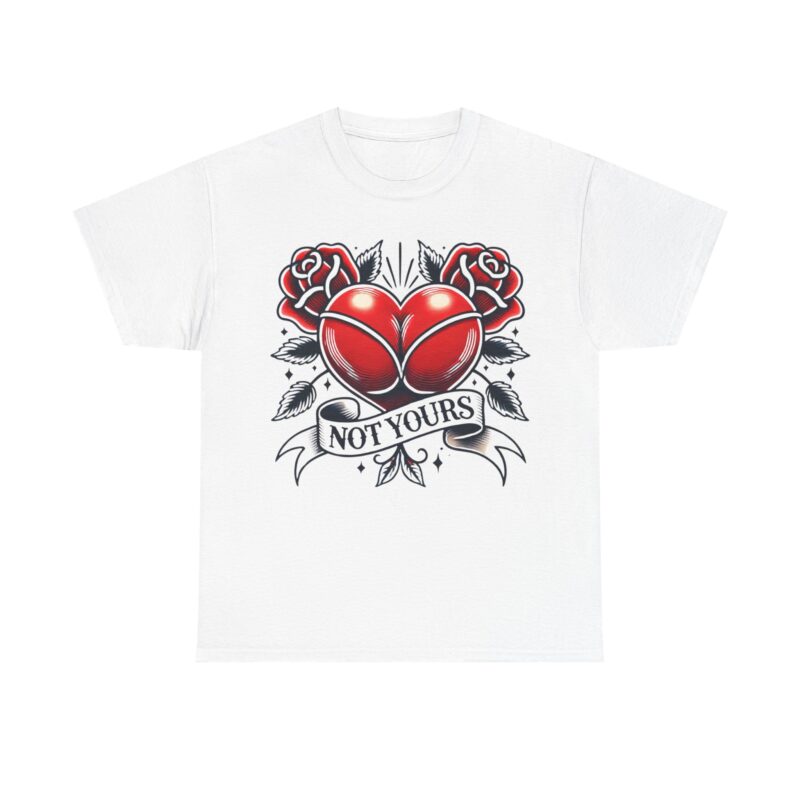 Bold Heart & Roses Design