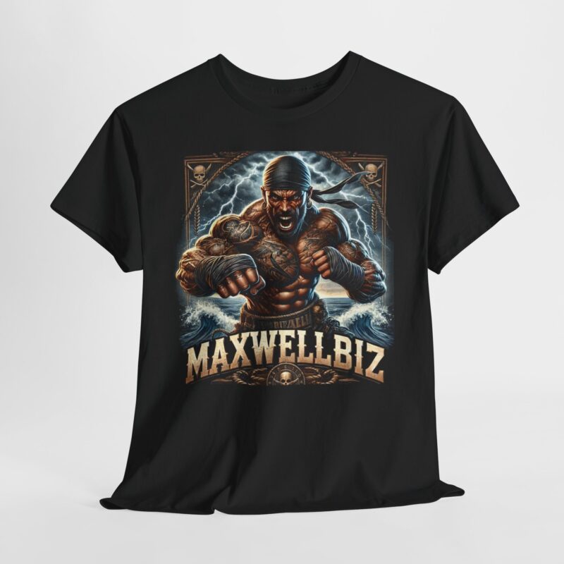 🔥 MAXWELLBIZ BOXING EDITION – UNISEX HEAVY COTTON TEE 🔥