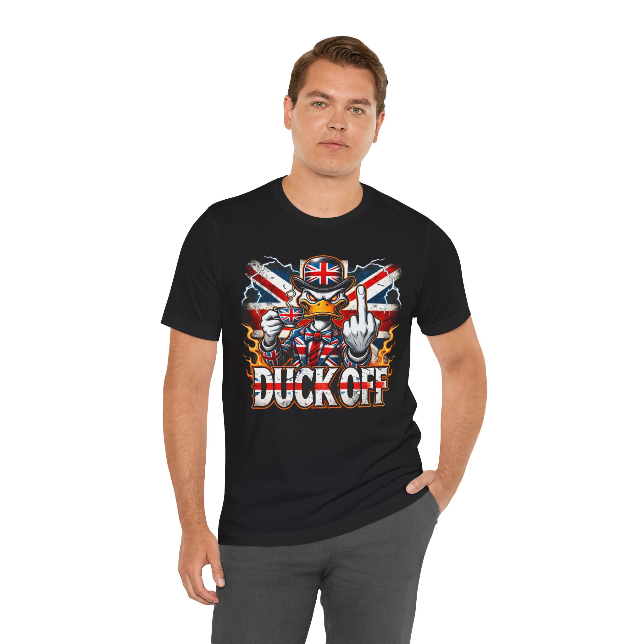 Duck Off T-Shirt – Bold British Attitude - Image 5