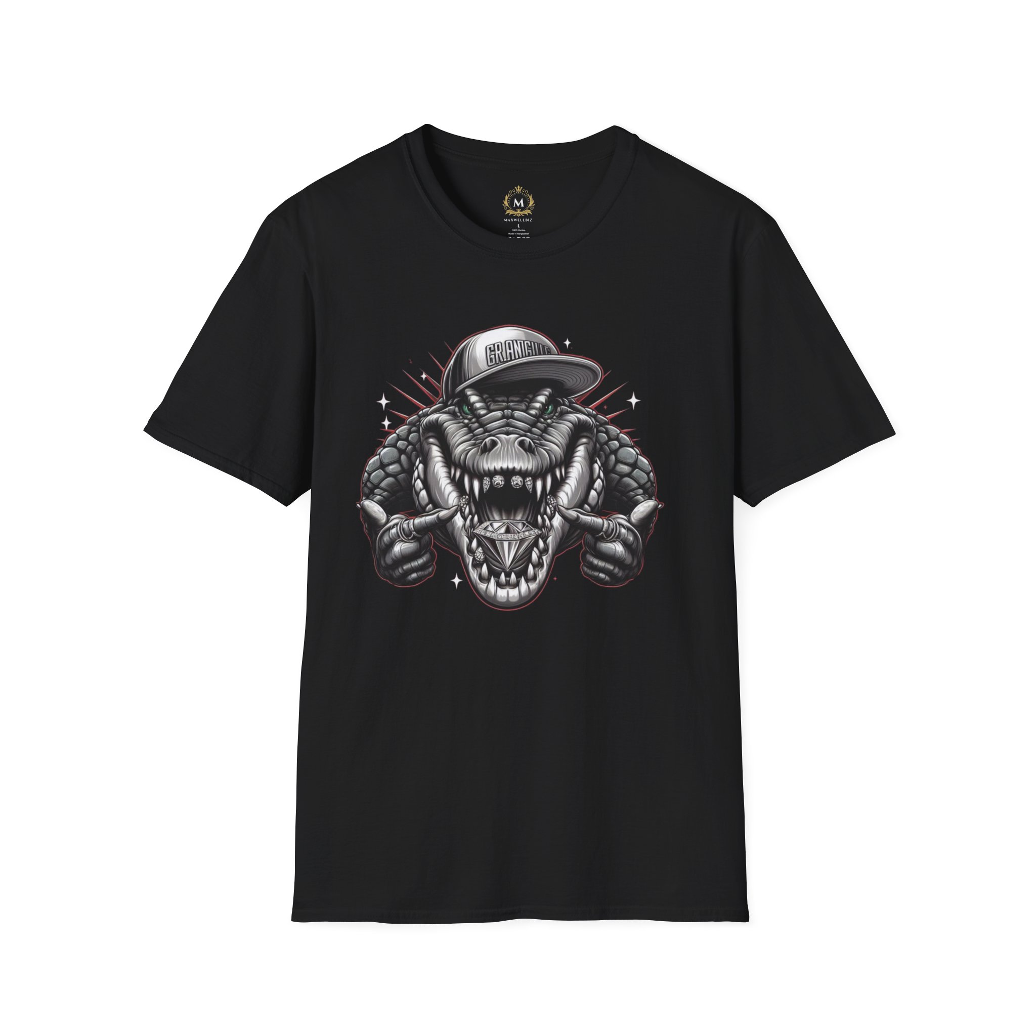 Crocodile Streetwear T-Shirt – Bold Urban Style - Image 3