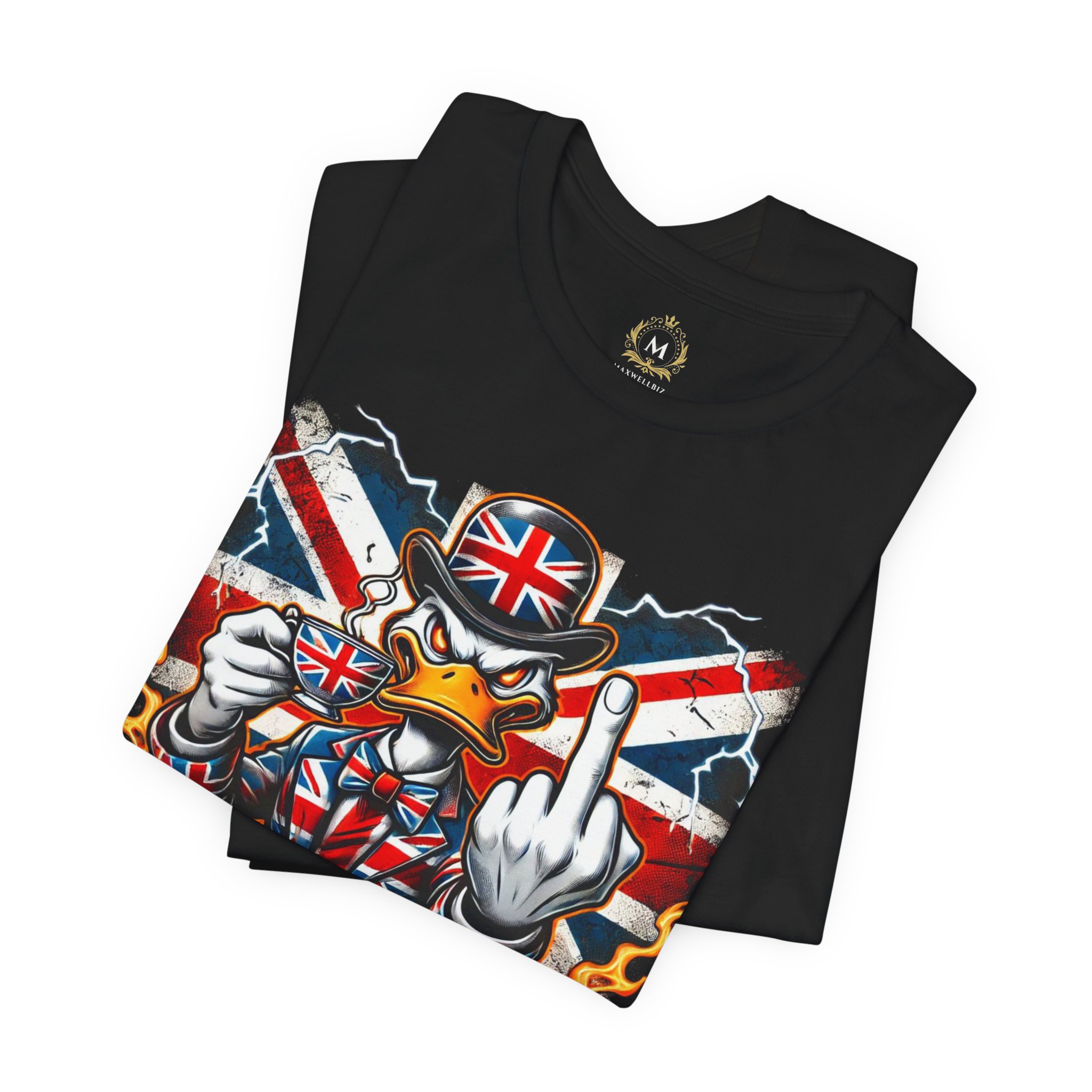 Duck Off T-Shirt – Bold British Attitude - Image 2