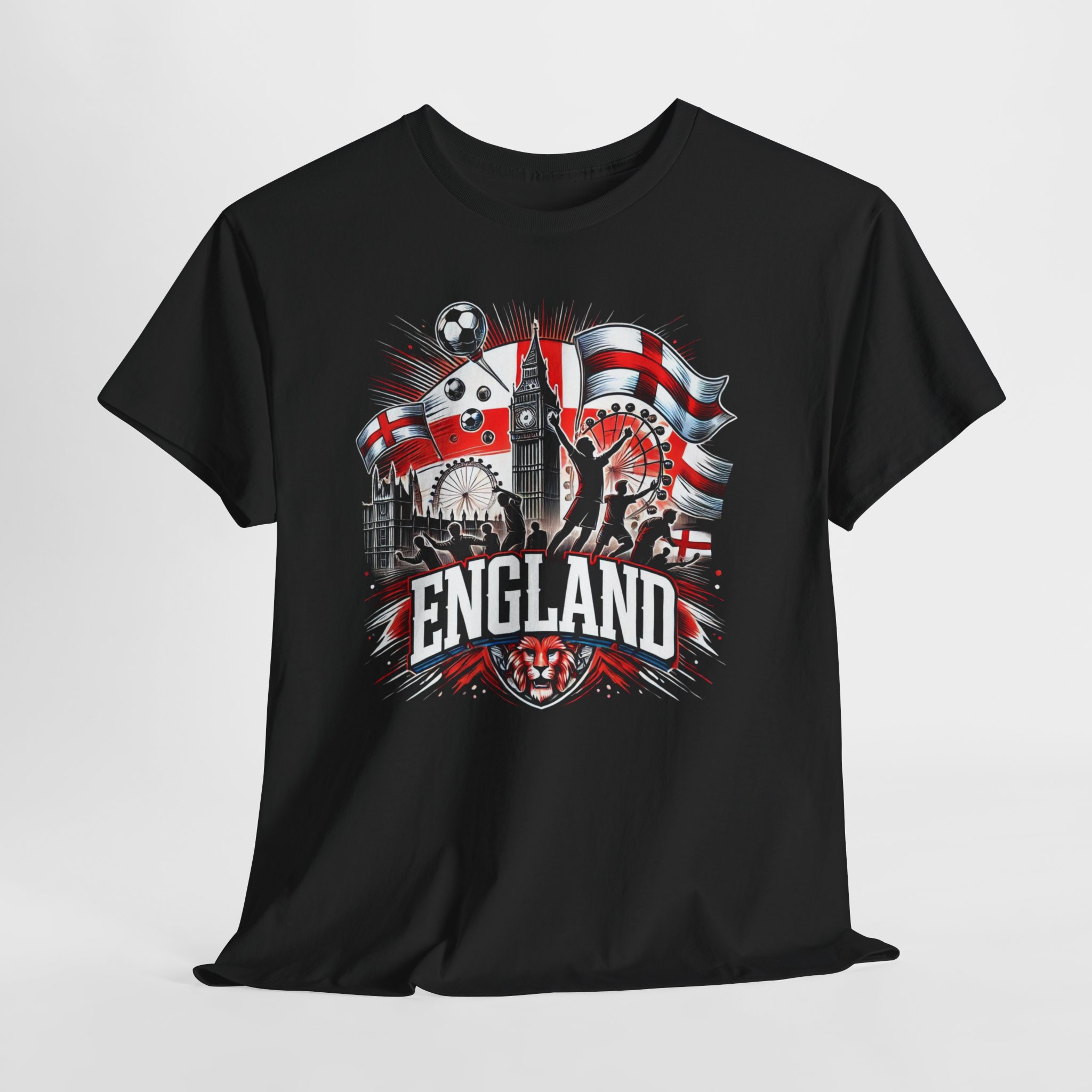 England Unisex Heavy Cotton Tee