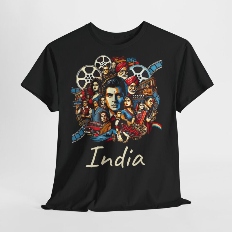 India logo Unisex Heavy Cotton Tee