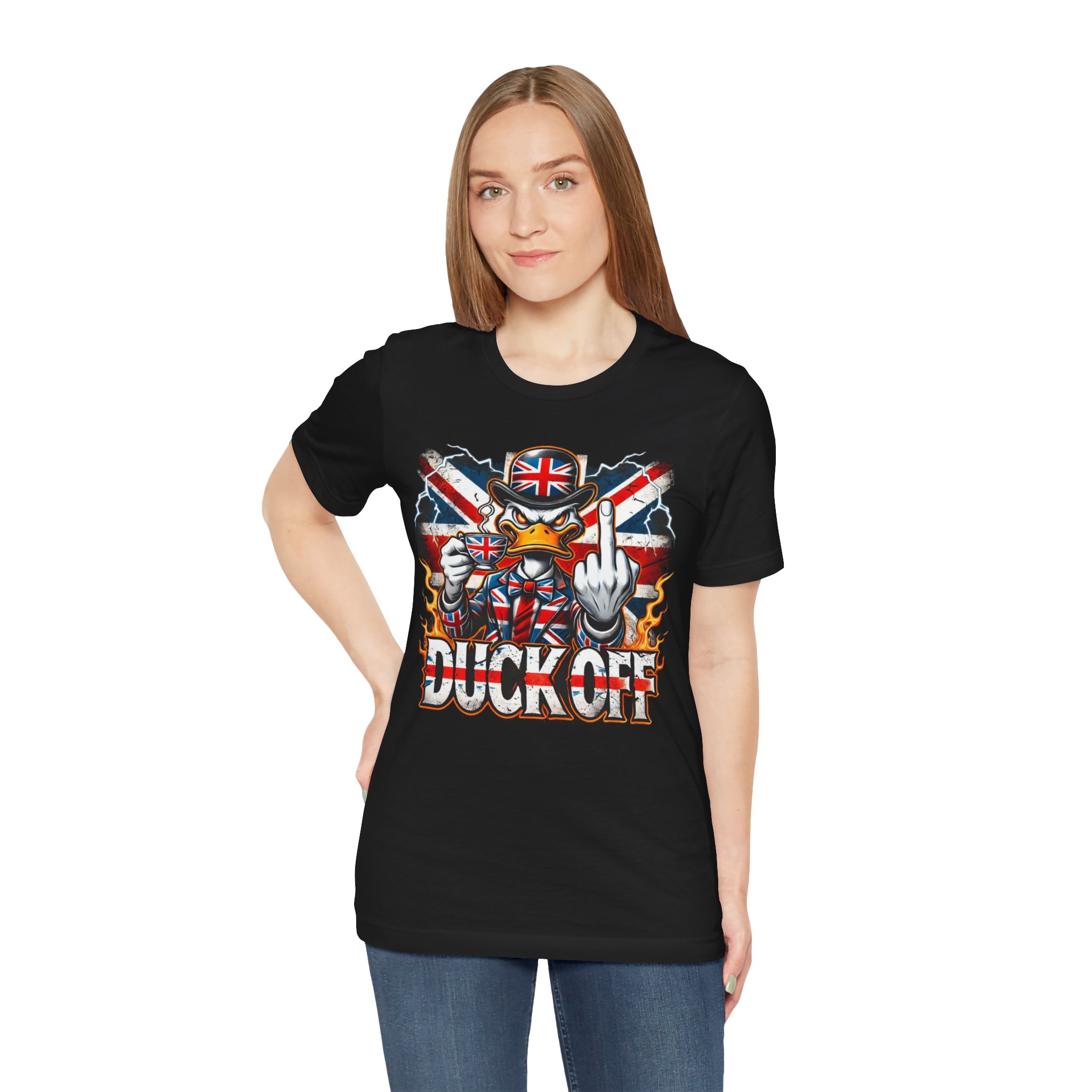 Duck Off T-Shirt – Bold British Attitude - Image 4