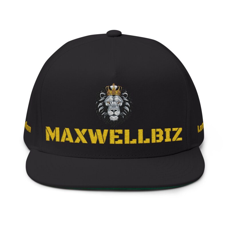 Flat Bill Cap (Embroidery)
