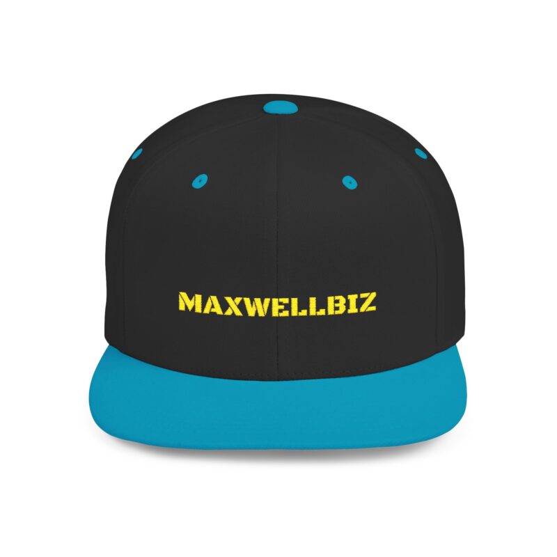 Custom Flat Bill Snapback Cap – Bold Embroidered Design for a Modern Look