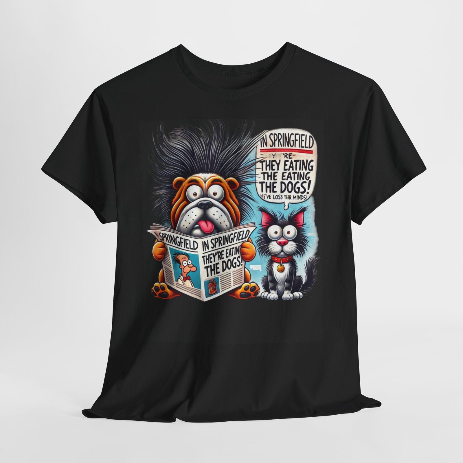 They're Eating the Dogs!' Comic Design - Image 2