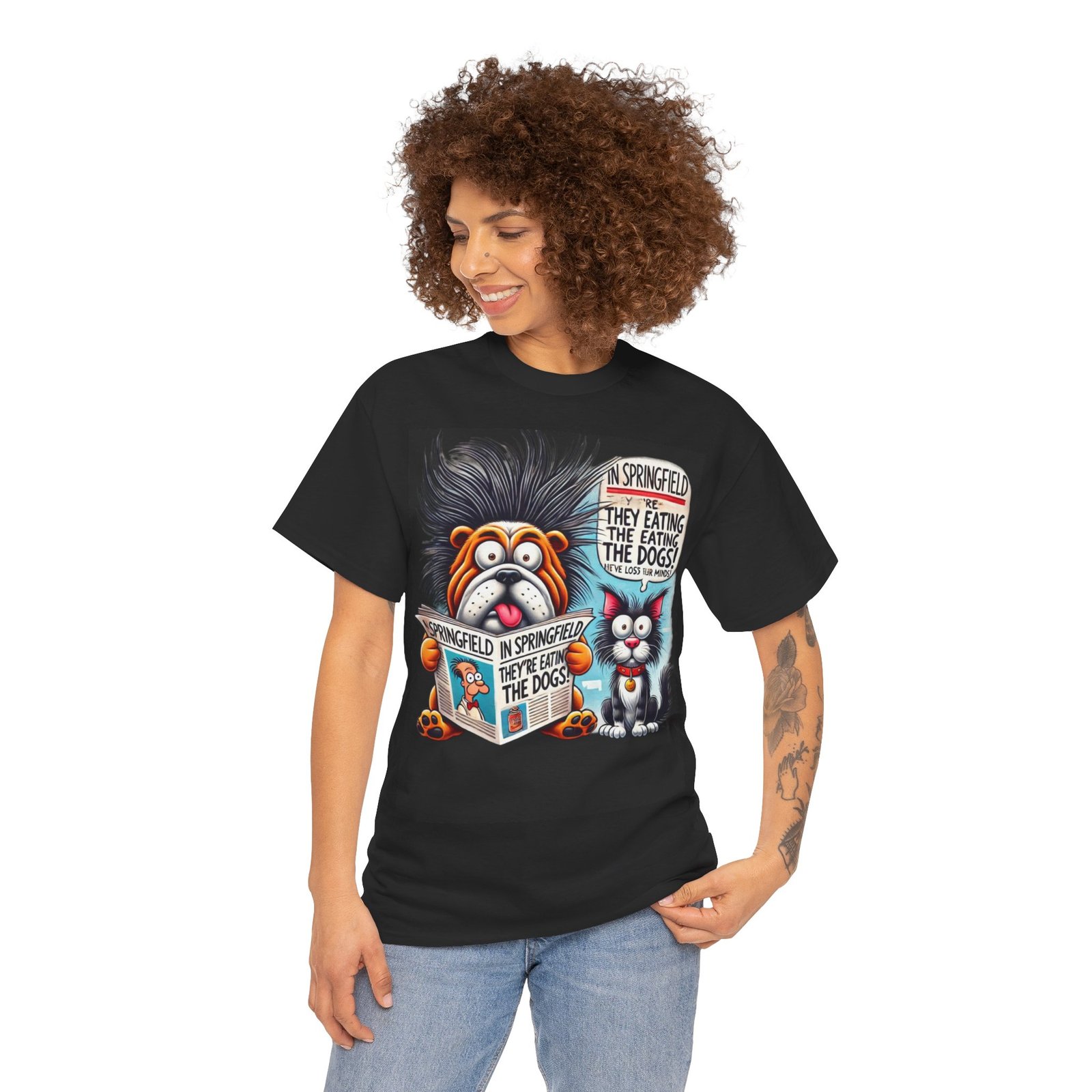 They're Eating the Dogs!' Comic Design