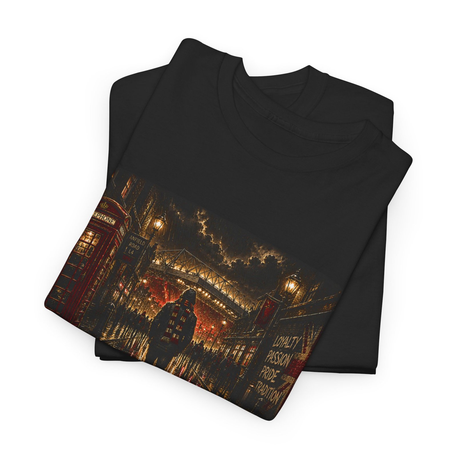 Rain or Shine Tee — 'We Stand Together' Vintage Umbrella Street Graphic T-Shirt - Image 3