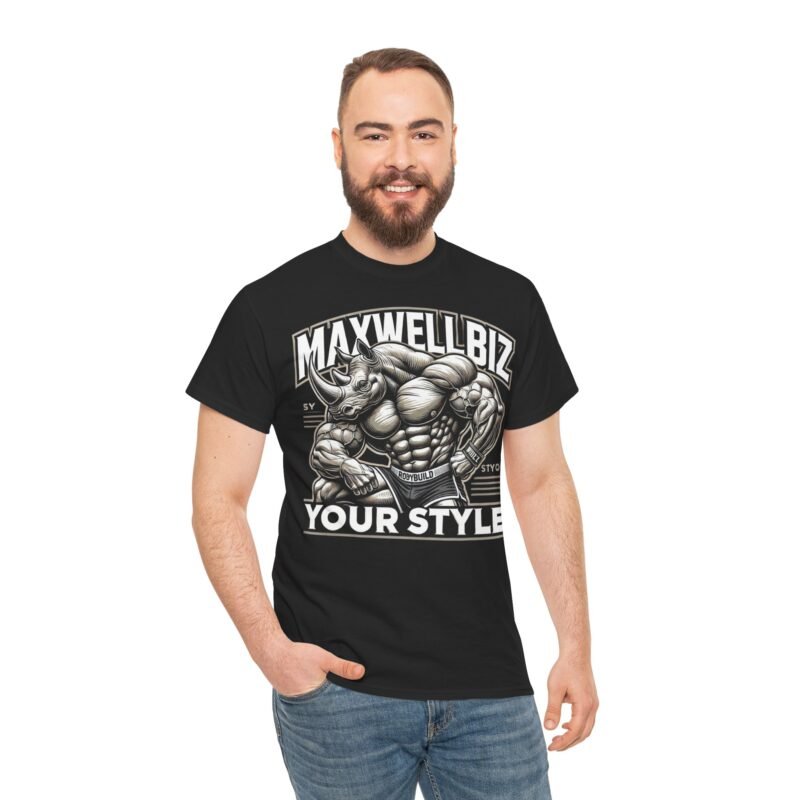 Muscular Rhino Design Tee