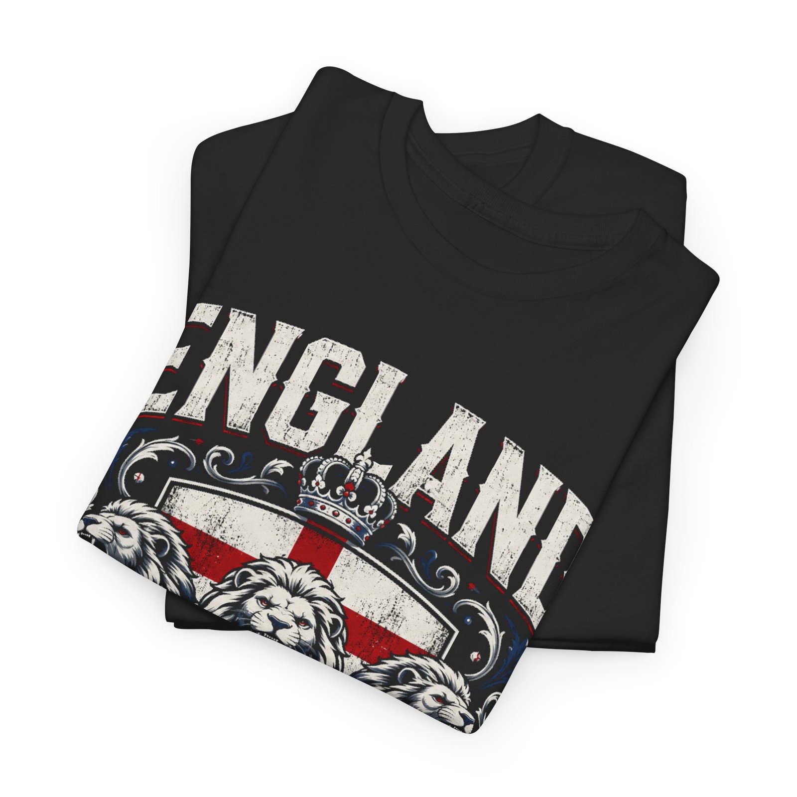 England 2026 Football Fan Tee – Pride Passion Glory Lion Crest - Image 5