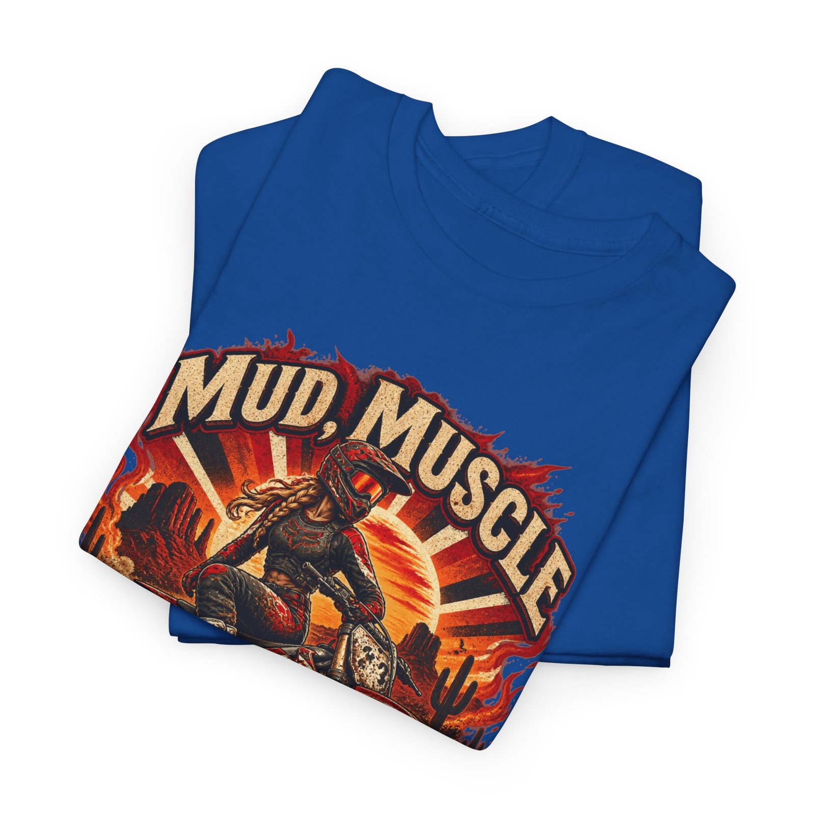 Mud, Muscle & Mayhem Dirt Bike T‑Shirt — Off‑Road Motocross Rider Tee - Image 21