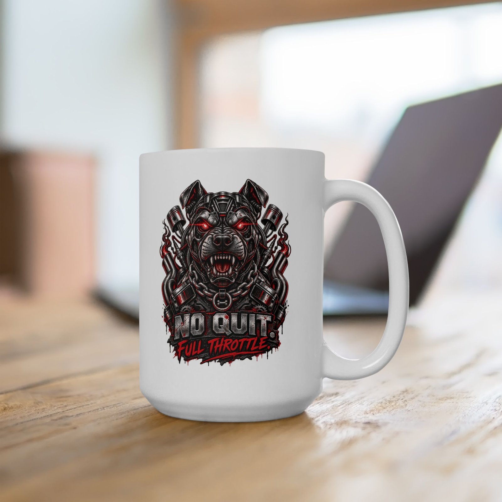 Horror Skull Ceramic Mug – Bloody Gothic Coffee Cup (11oz & 15oz) - Image 10