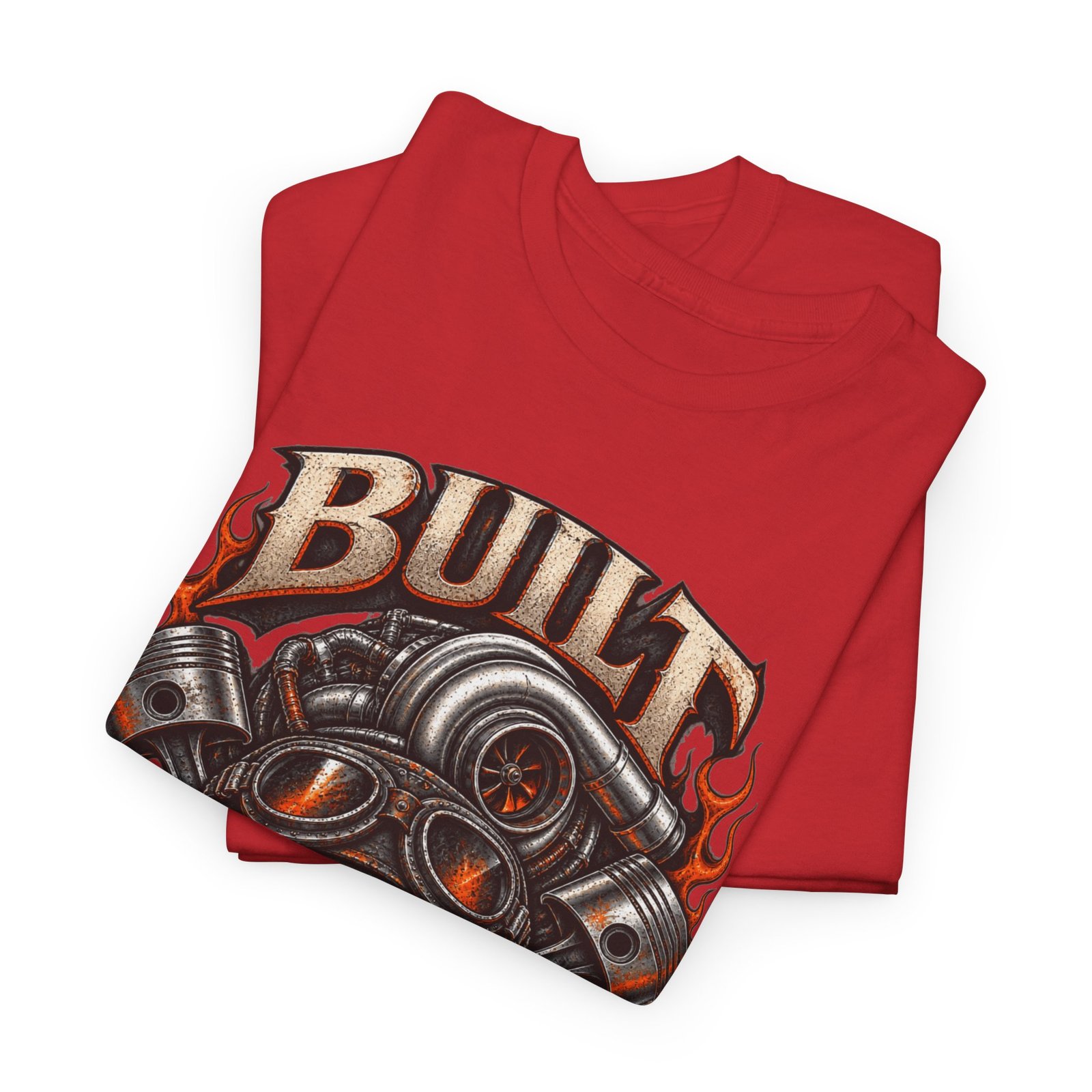 Built Not Bought Skull Mechanics T‑Shirt - Image 18