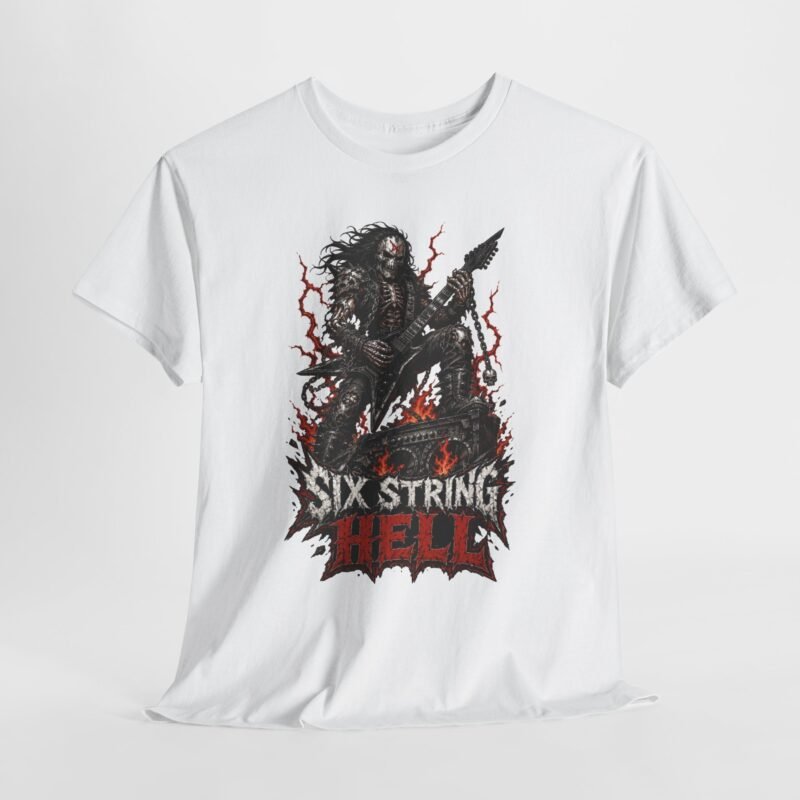 Six String Hell Guitarist Graphic Tee