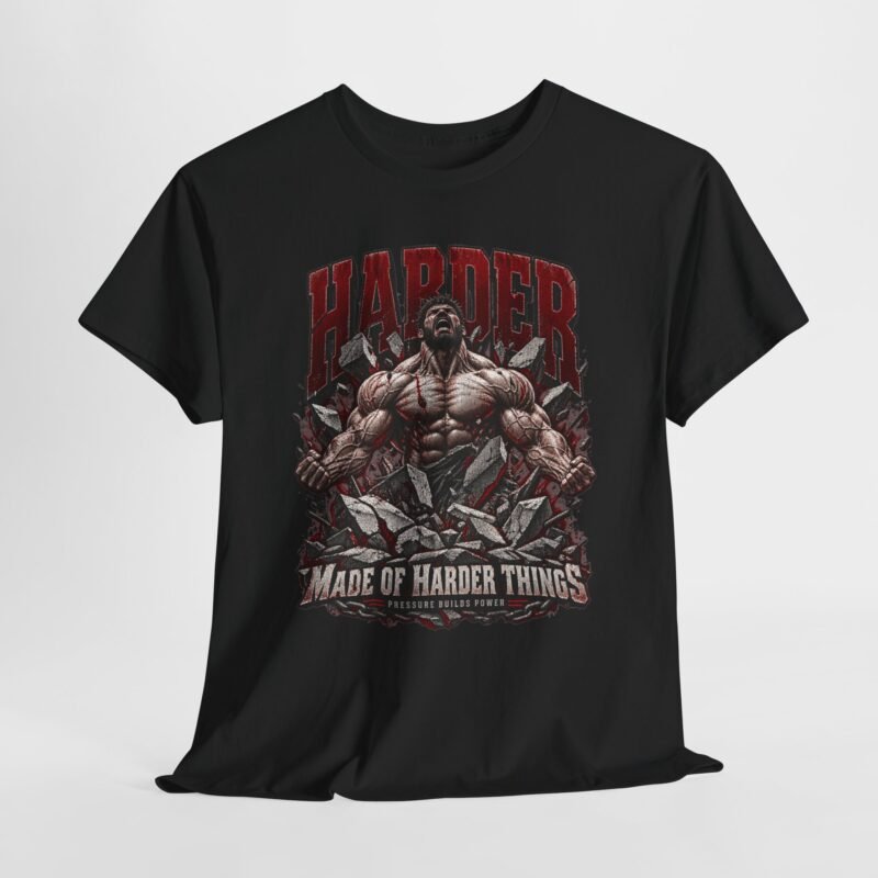Harder Made of Harder Things Muscle Tee — Heavyweight Gym T-Shirt