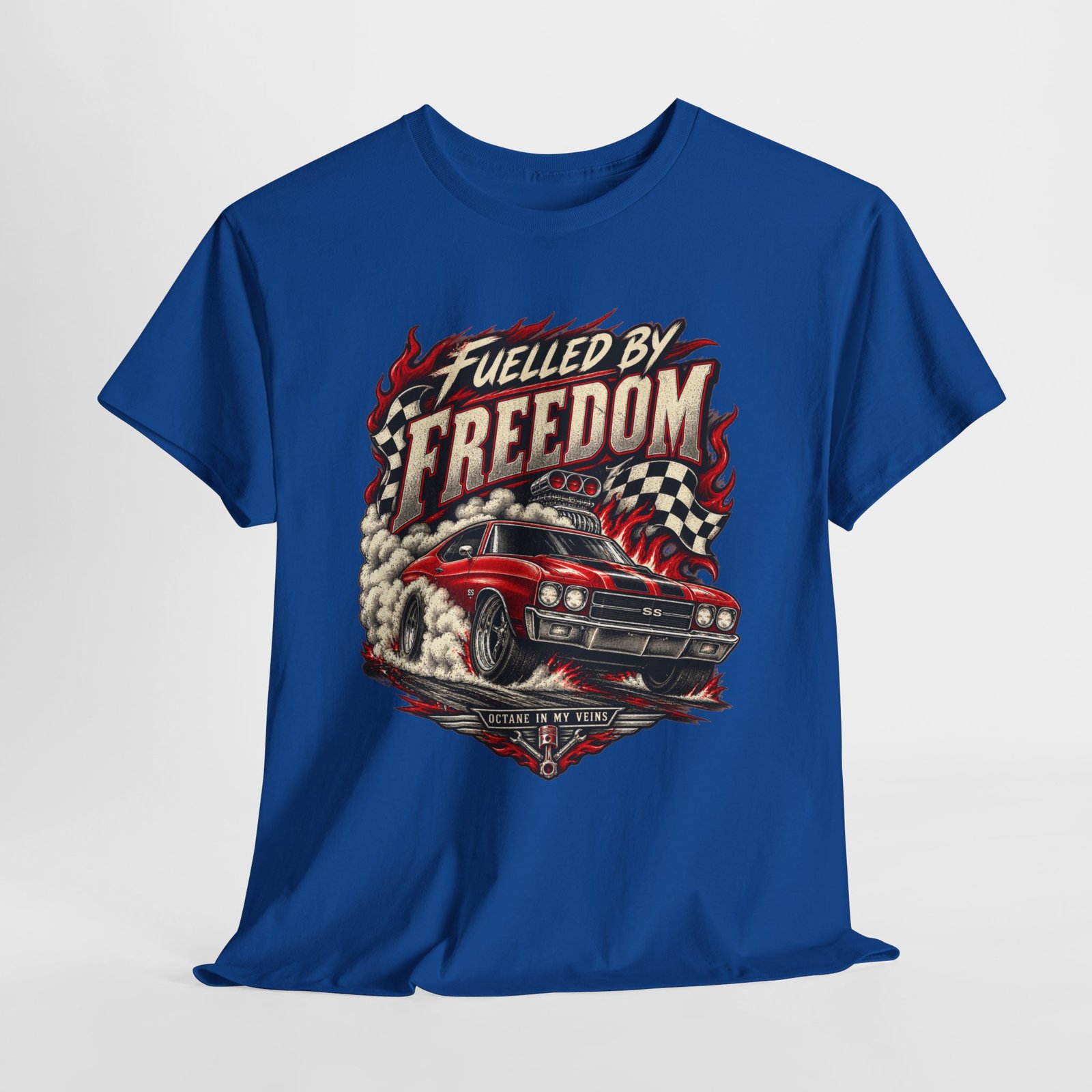 Fuelled By Freedom Muscle Car T-Shirt - Image 13