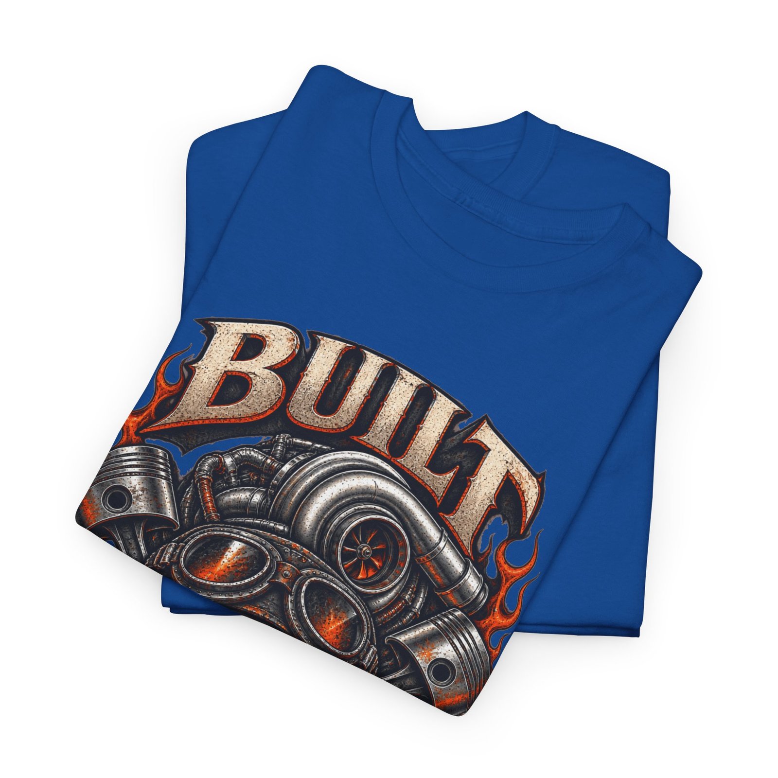 Built Not Bought Skull Mechanics T‑Shirt - Image 15