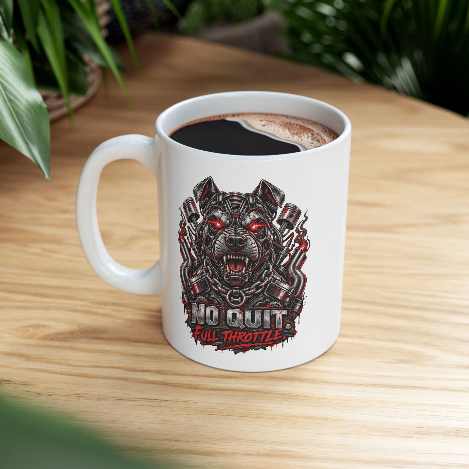 Horror Skull Ceramic Mug – Bloody Gothic Coffee Cup (11oz & 15oz) - Image 5