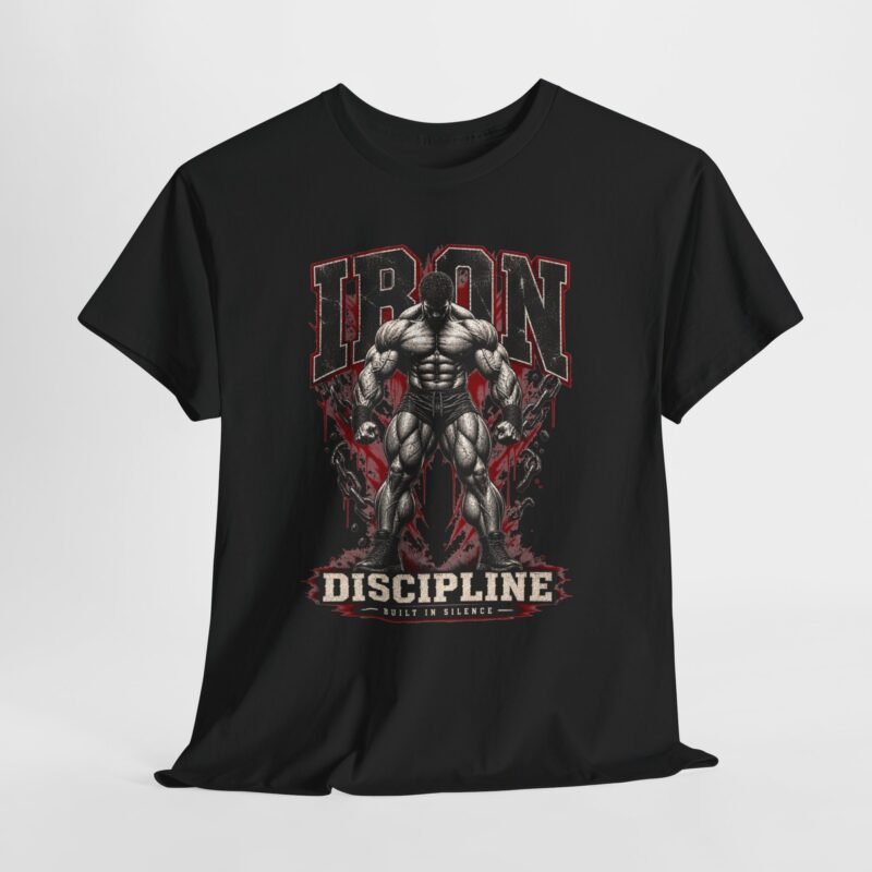 Iron Discipline Muscle Tee — Bodybuilding Gym Workout T-Shirt
