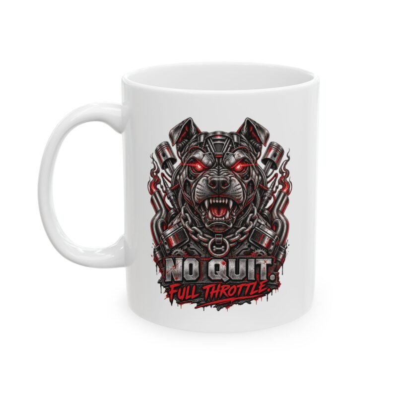 Horror Skull Ceramic Mug – Bloody Gothic Coffee Cup (11oz & 15oz)