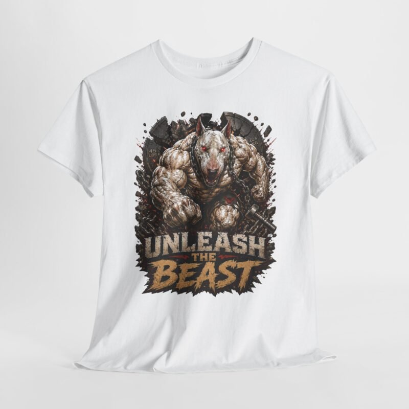Unleash the Beast T-Shirt — Graphic Fitness Gym Tee