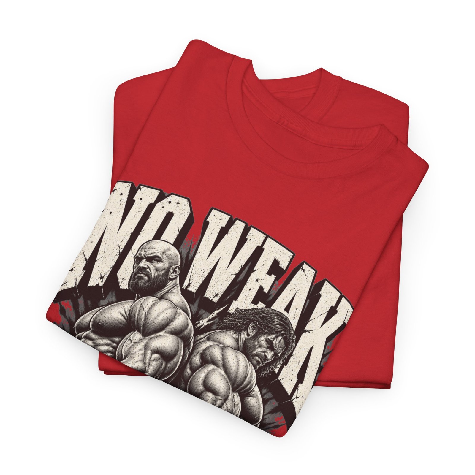 No Weak Days Gym T-Shirt — Motivational Bodybuilding Tee - Image 15