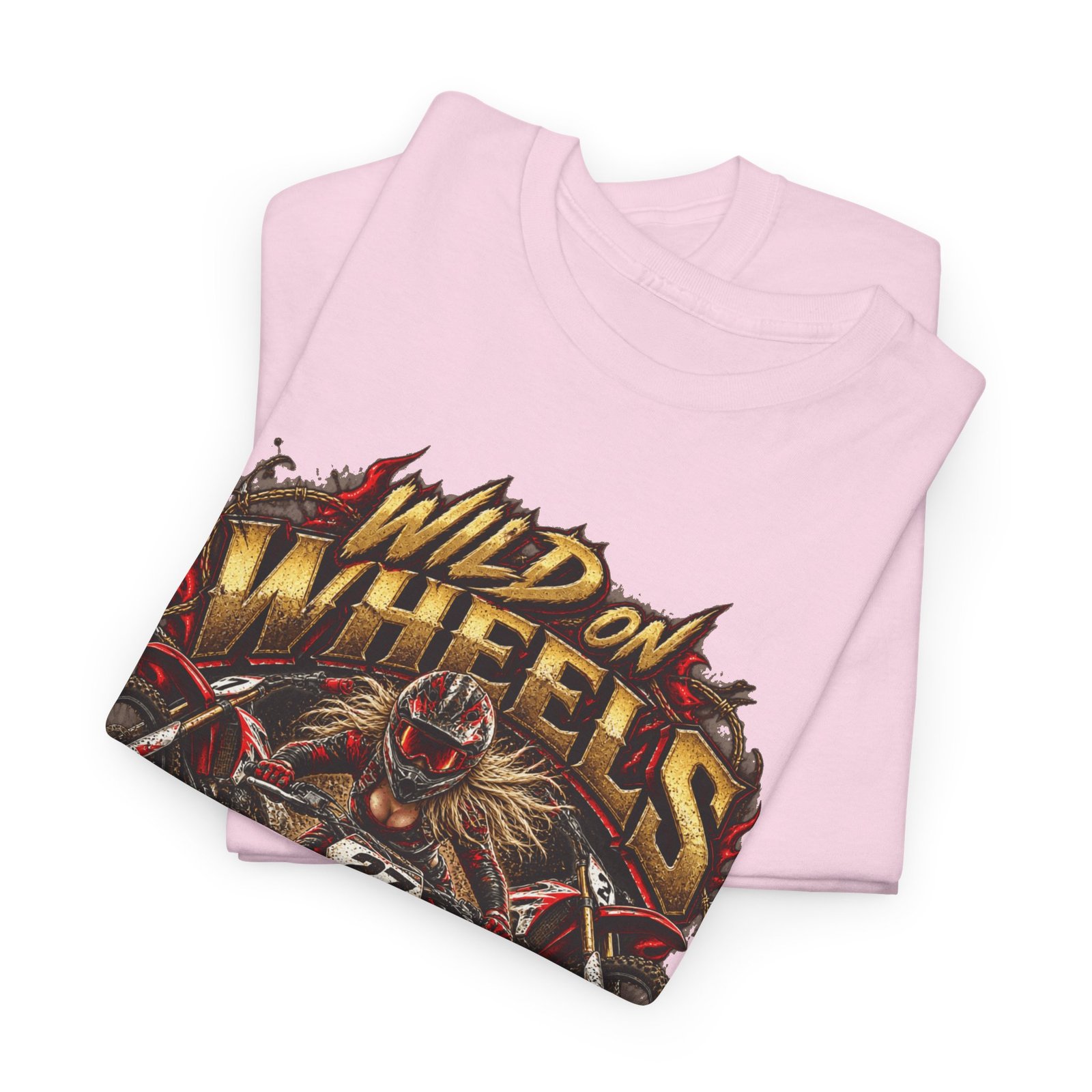Wild on Wheels Motorcycle Tee — "Born to Ride" Biker Graphic T-Shirt - Image 21