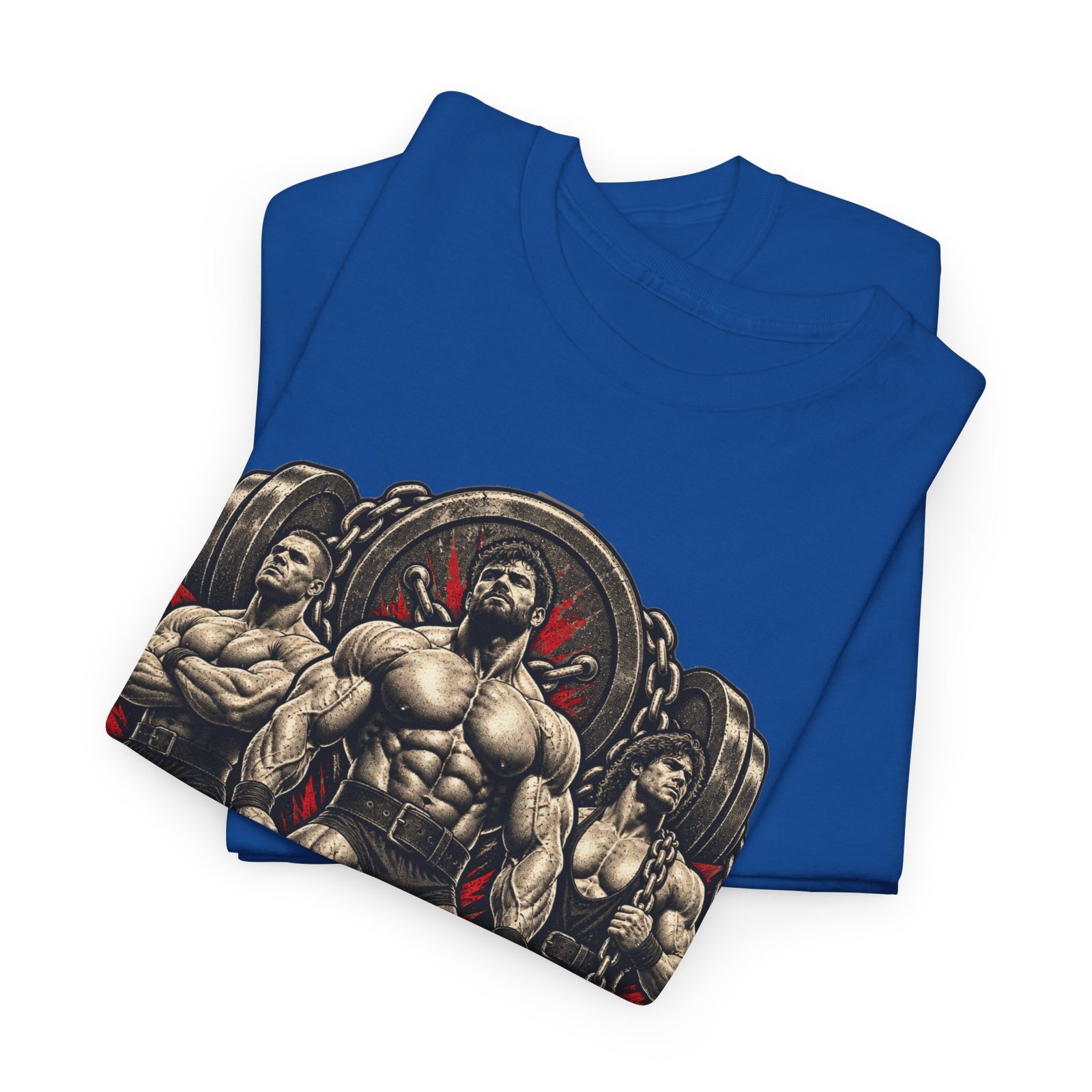 House of Iron Gym T-Shirt — 'House of Iron' Weightlifting Muscle Tee - Image 9