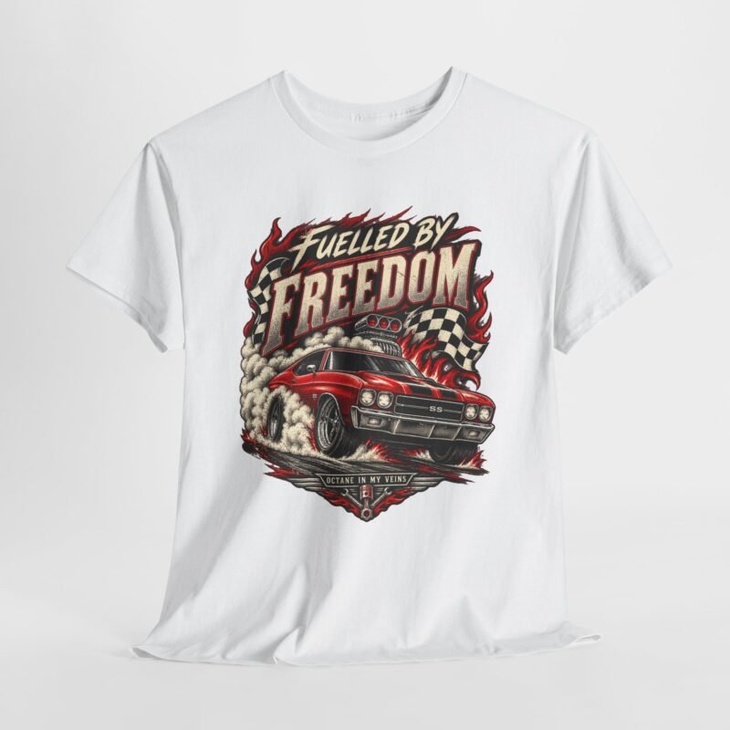Fuelled By Freedom Muscle Car T-Shirt