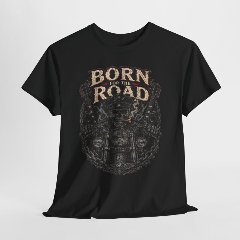Born for the Road Motorcycle T‑Shirt