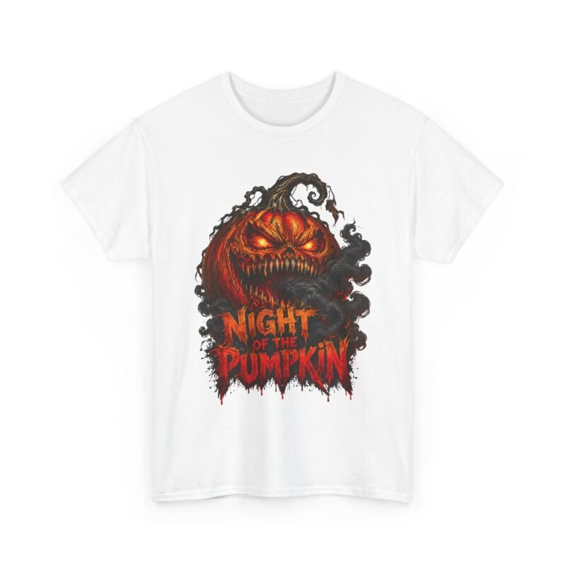 Night of the Pumpkin T-Shirt — Spooky Halloween Jack-O'-Lantern Tee