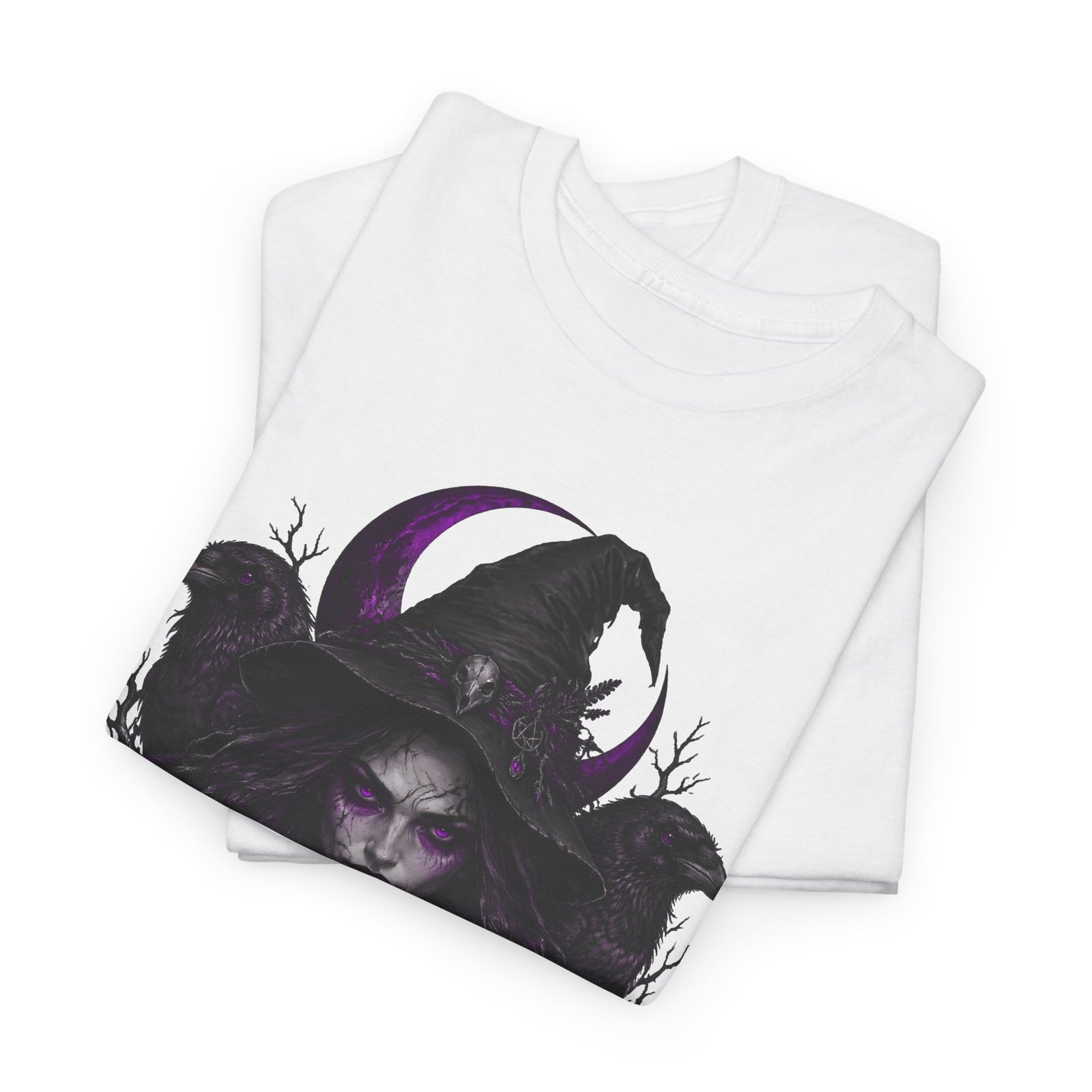 Witching Hour Witch Graphic Tee - Image 3