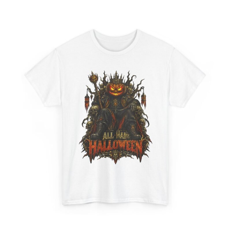 Halloween Pumpkin Throne Tee