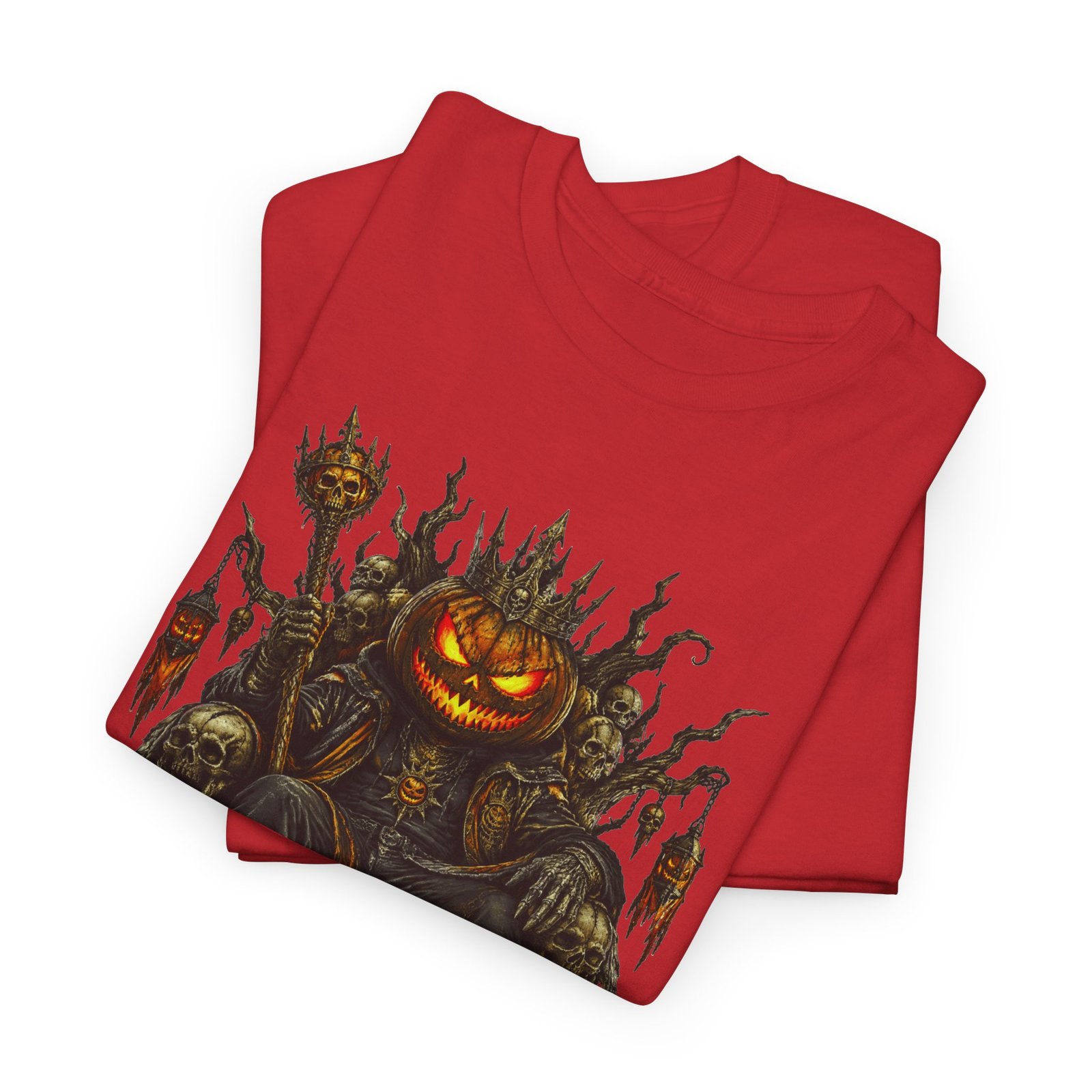 Halloween Pumpkin Throne Tee - Image 23