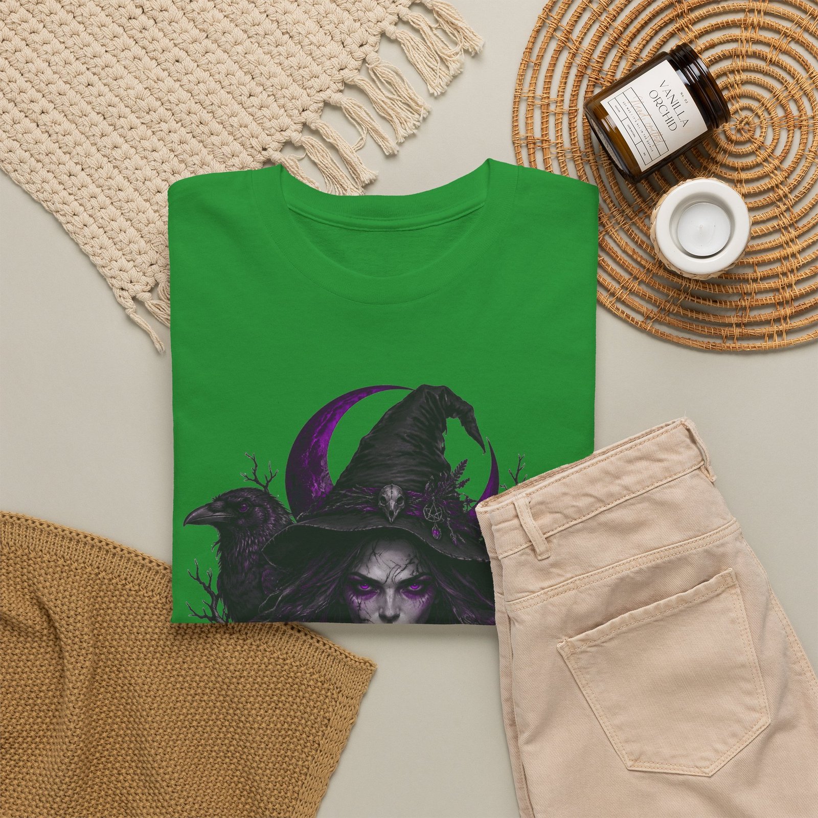 Witching Hour Witch Graphic Tee - Image 24