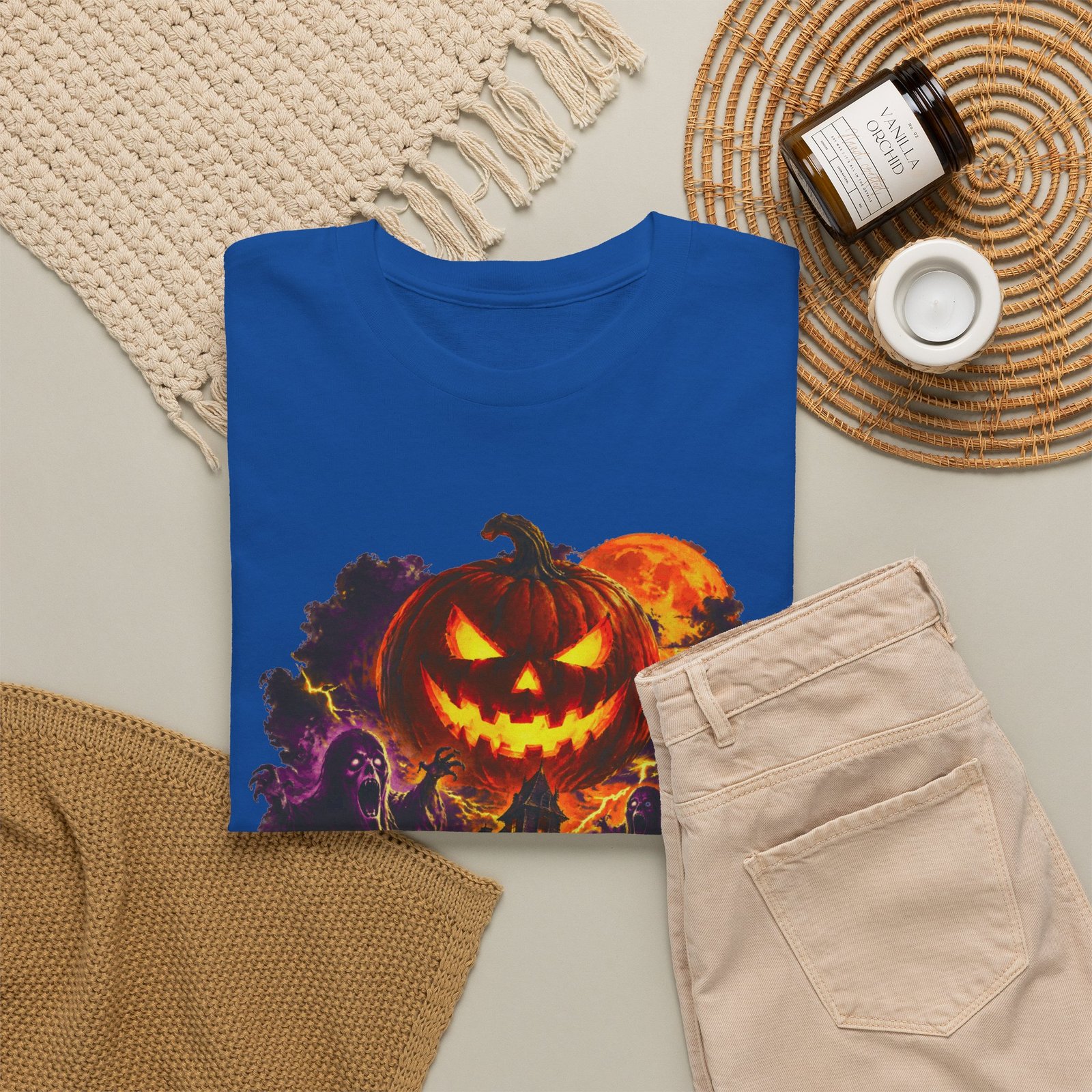 Halloween Night T-Shirt — Jack-O'-Lantern Horror Graphic Tee - Image 20