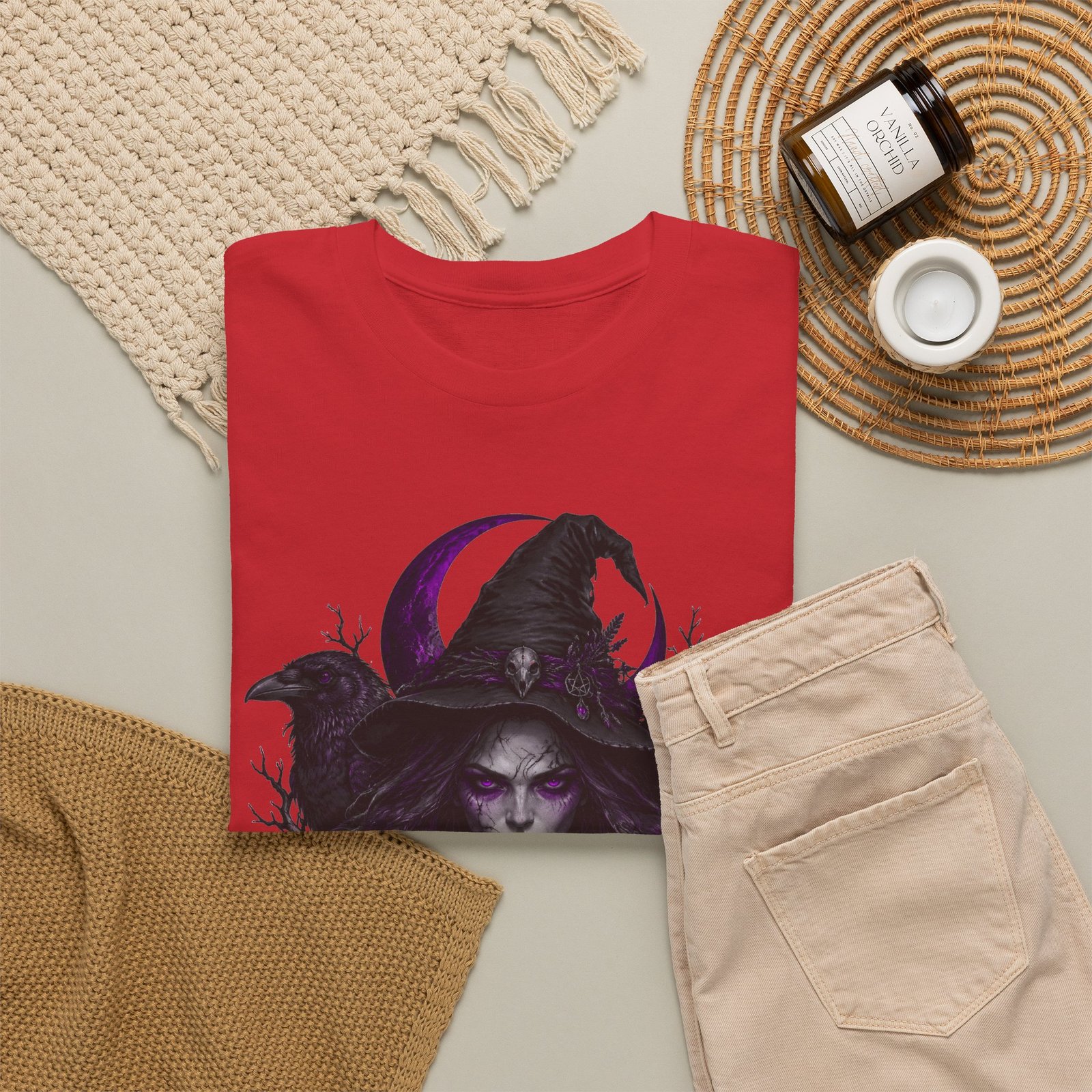 Witching Hour Witch Graphic Tee - Image 32