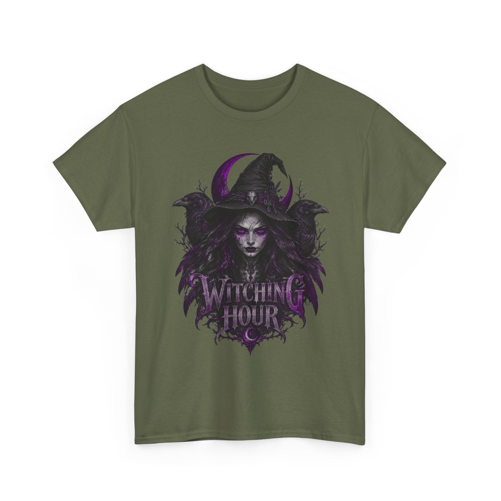 Witching Hour Witch Graphic Tee - Image 17