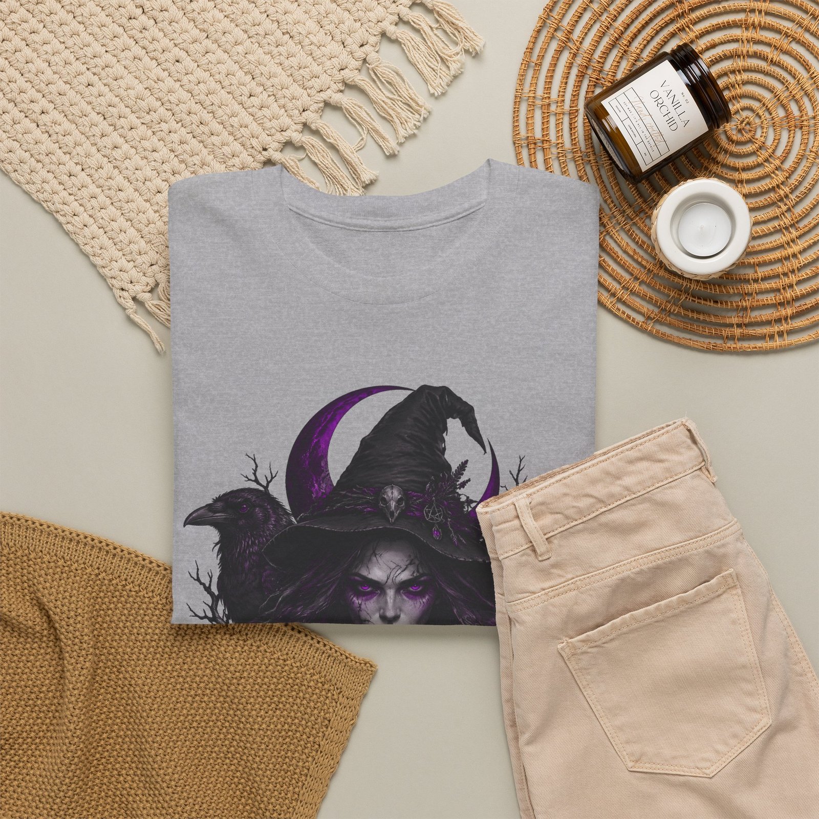 Witching Hour Witch Graphic Tee - Image 12
