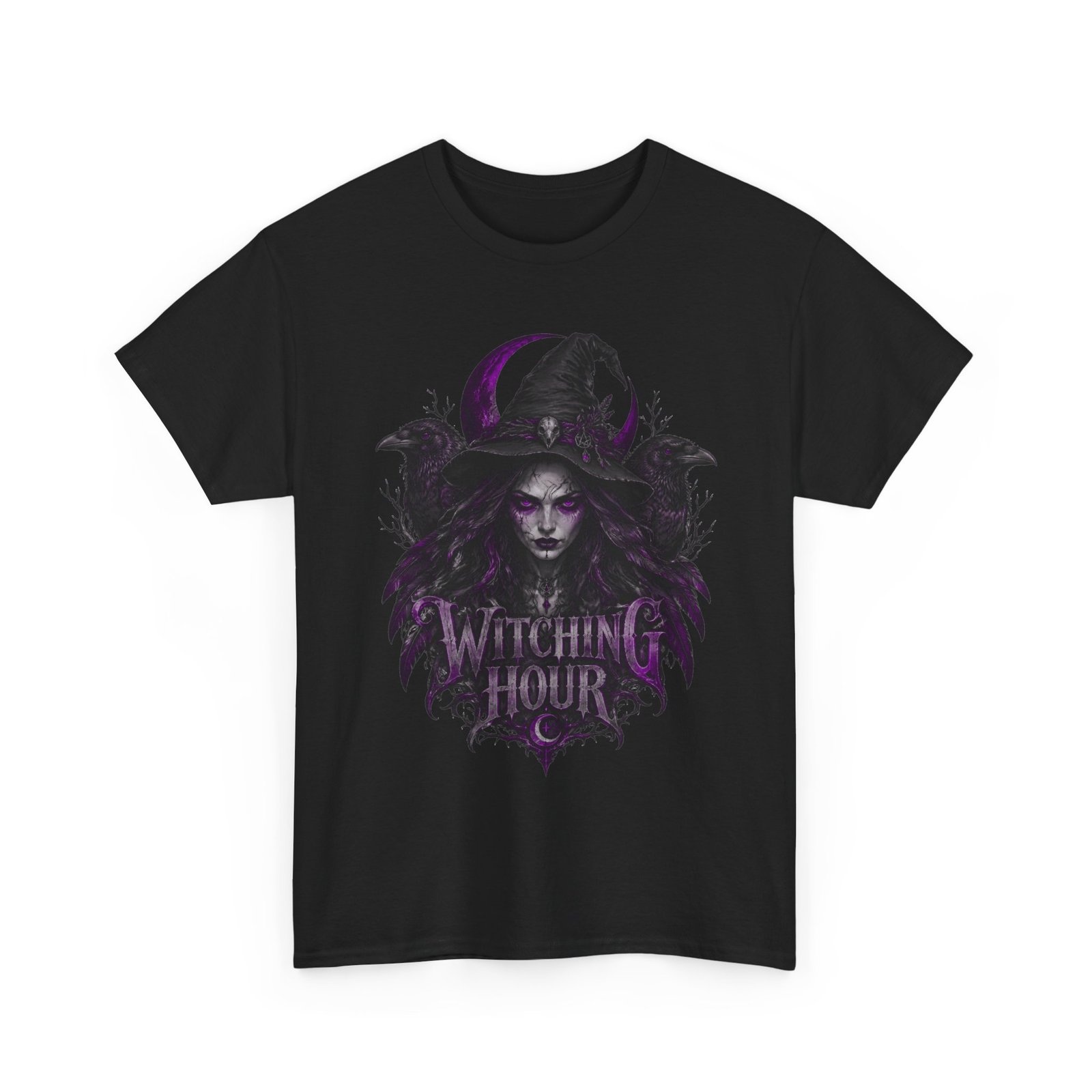 Witching Hour Witch Graphic Tee - Image 5