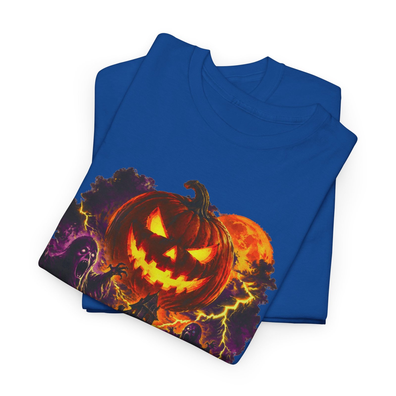 Halloween Night T-Shirt — Jack-O'-Lantern Horror Graphic Tee - Image 19